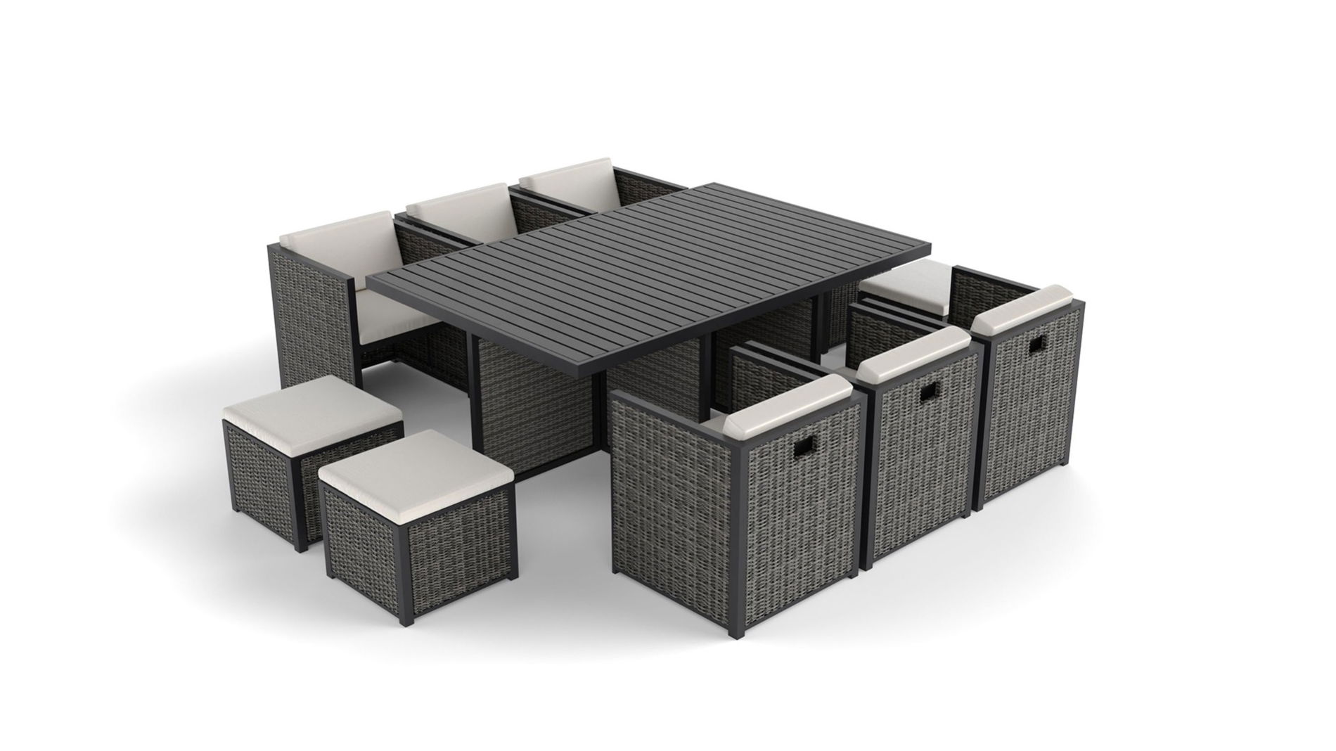 Wymienne panele rattanowe do zestawu Maribella Dining L