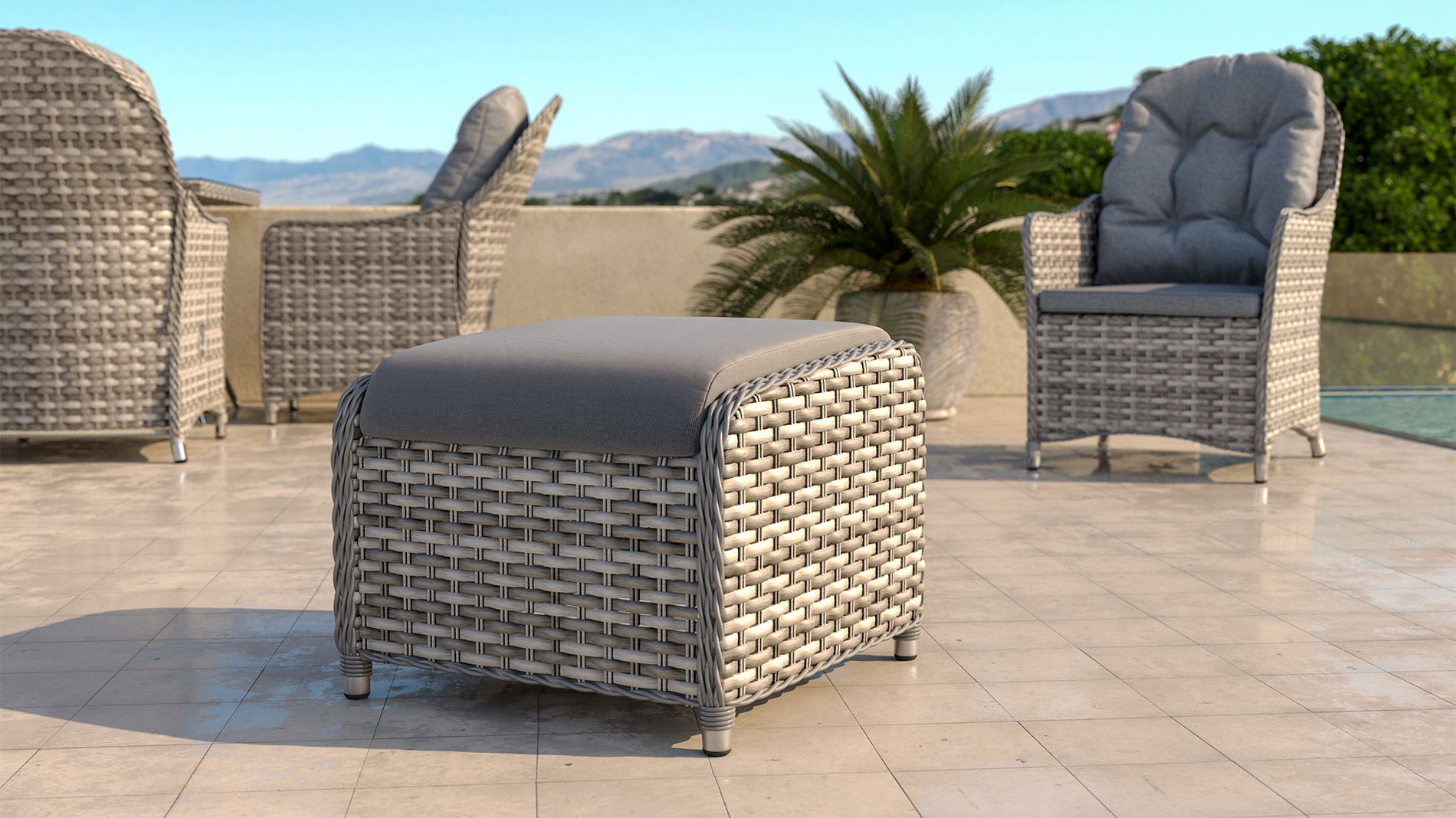 Livia / Velia footstool