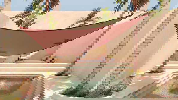 Żagiel przeciwsłoneczny - trójkątny 4,5 m