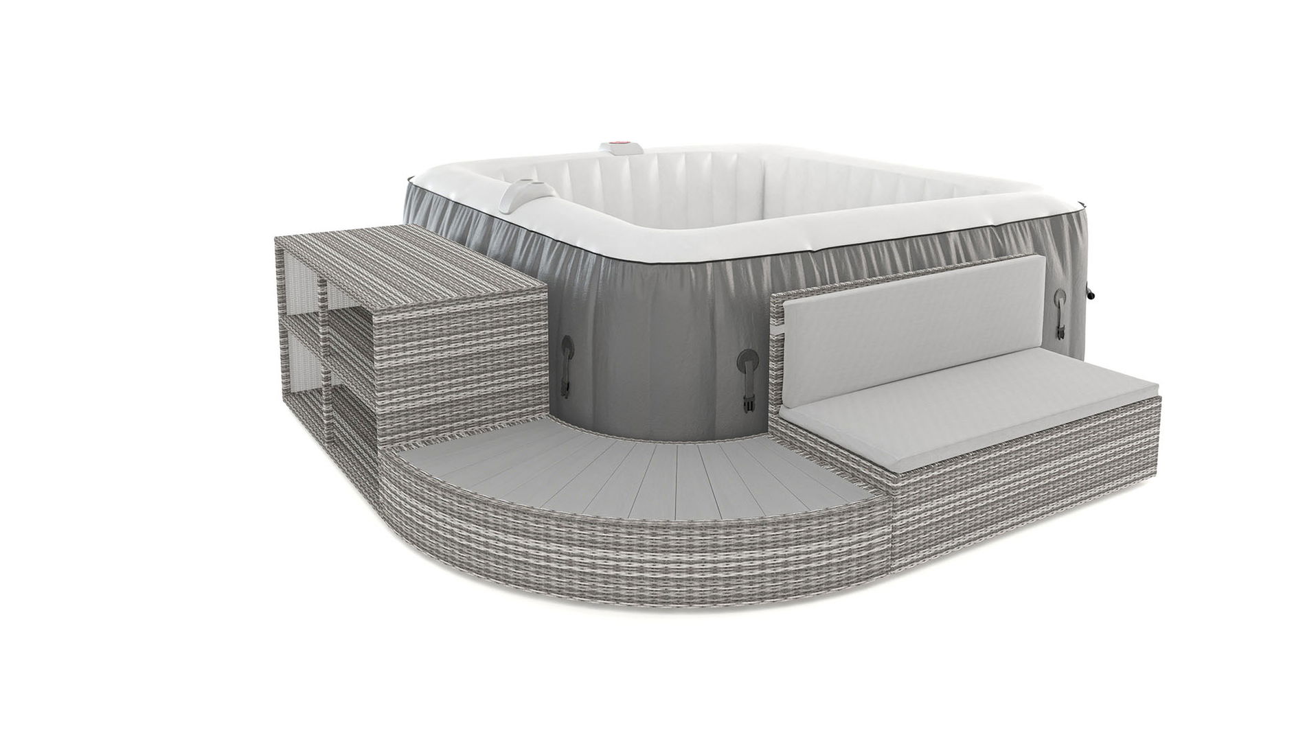 Madagascar L obudowa jacuzzi