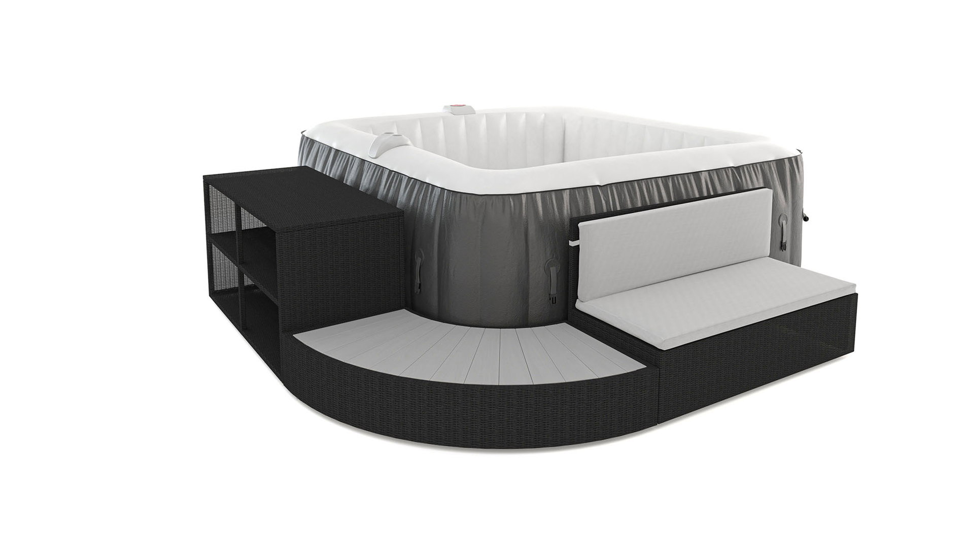 Madagascar L obudowa jacuzzi