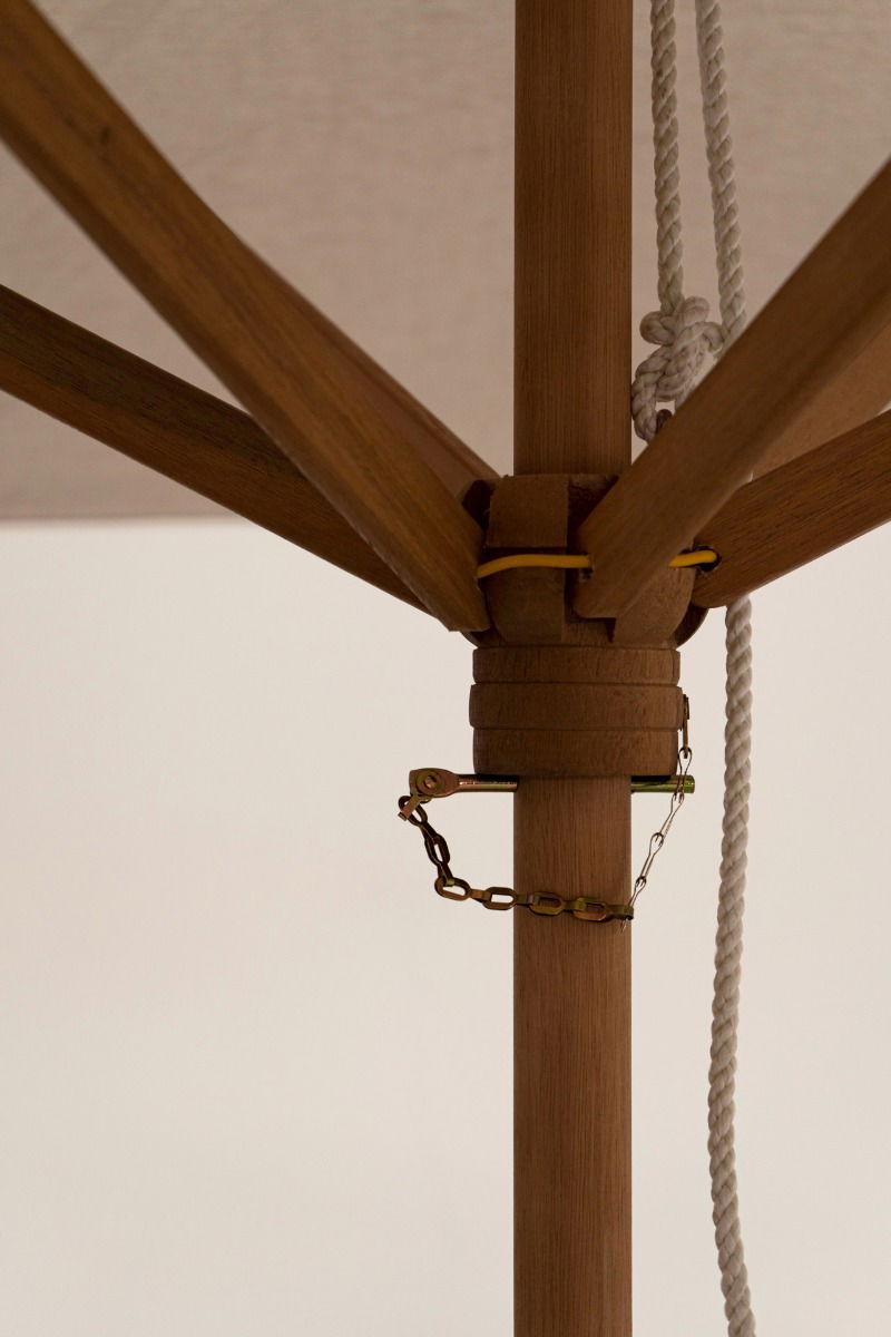 Parasol ogrodowy Dominica, bez podstawy