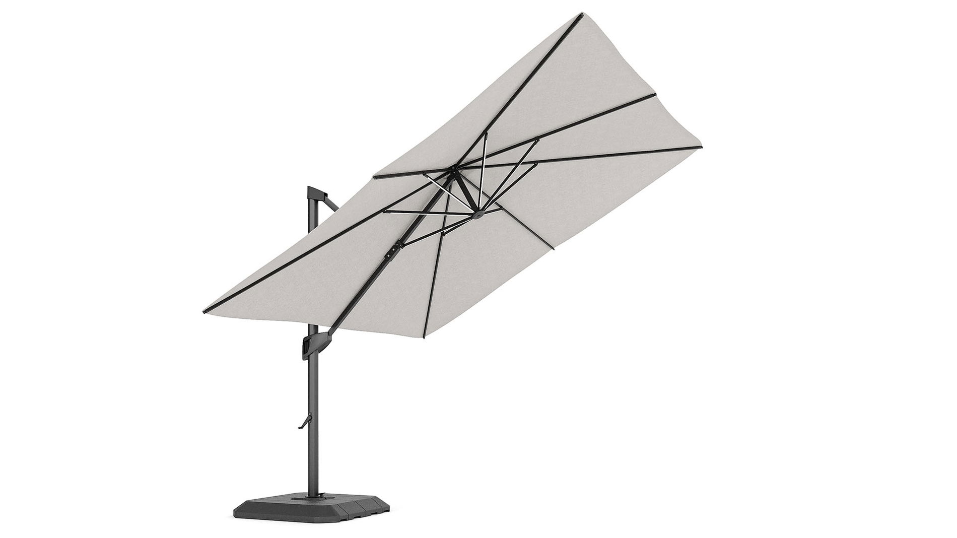 Louvre z oświetleniem LED