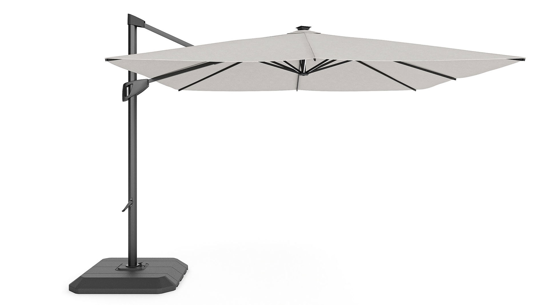 Louvre z oświetleniem LED