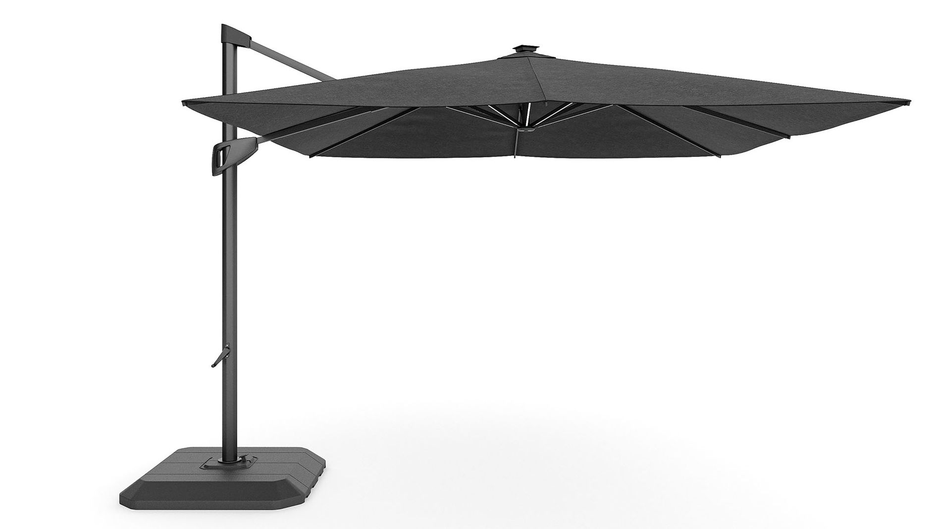 Louvre z oświetleniem LED