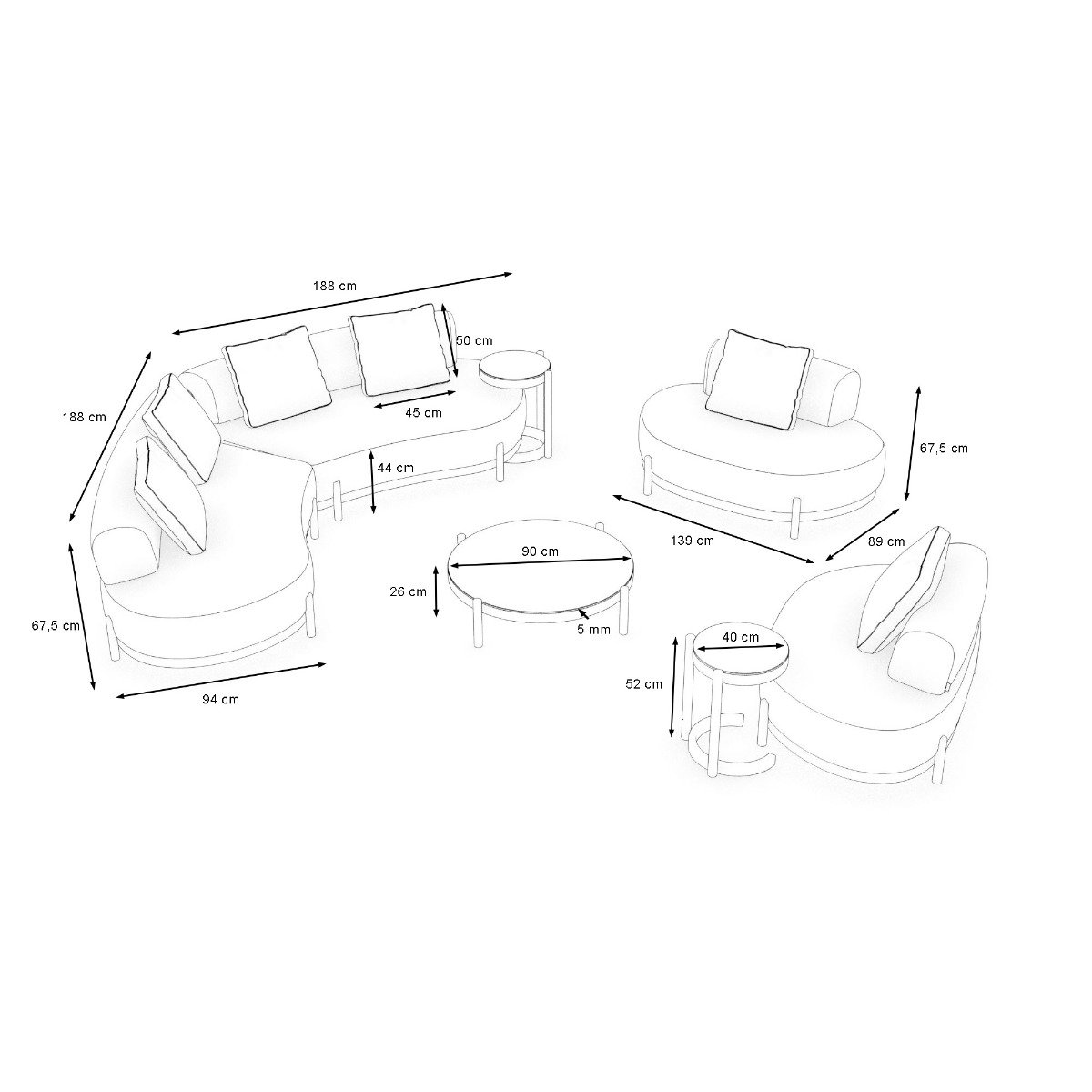 OVANA LOUNGE XL