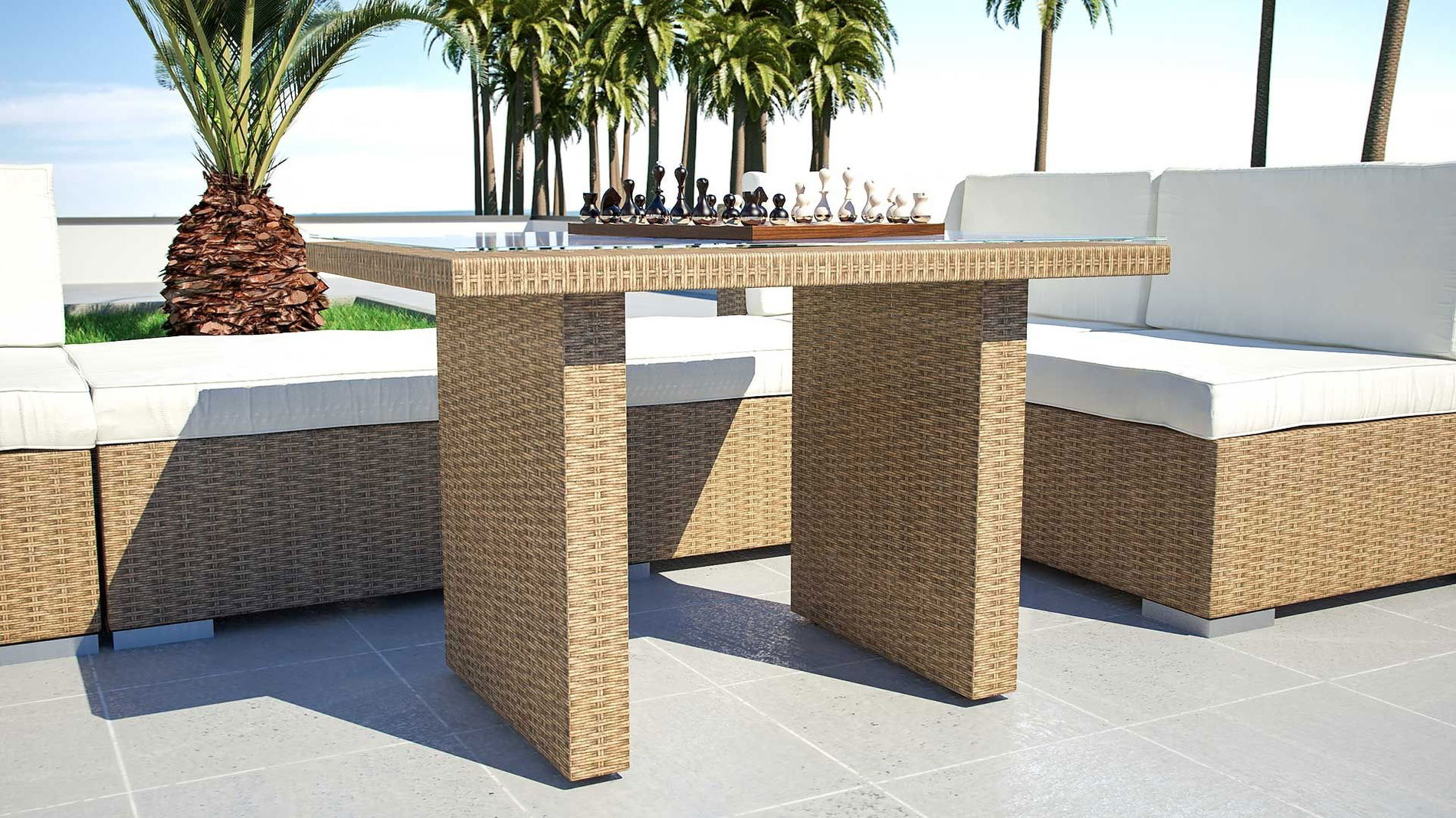 Stół dla zestawów wypoczynkowych