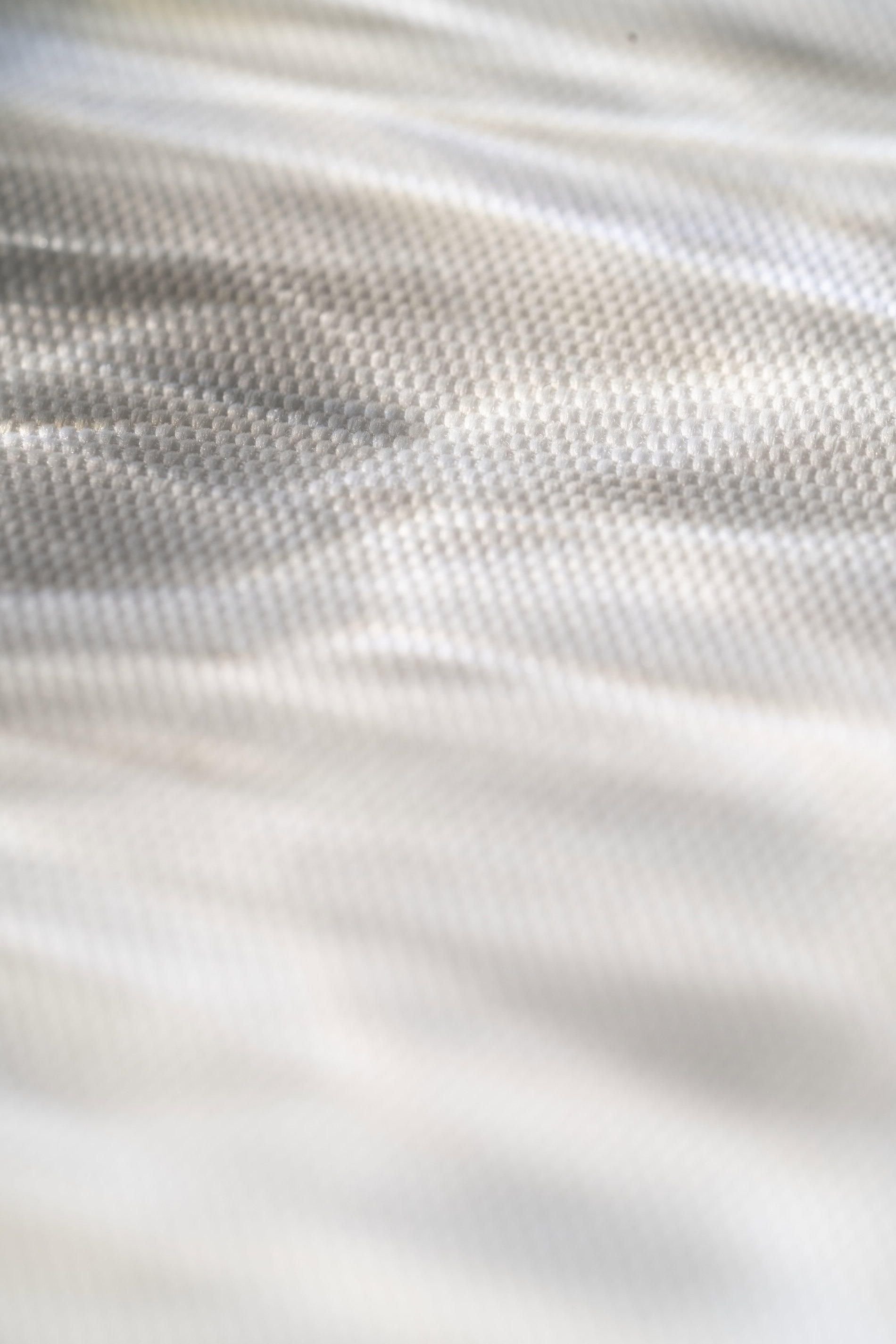 Tkanina biała Zbliżenie