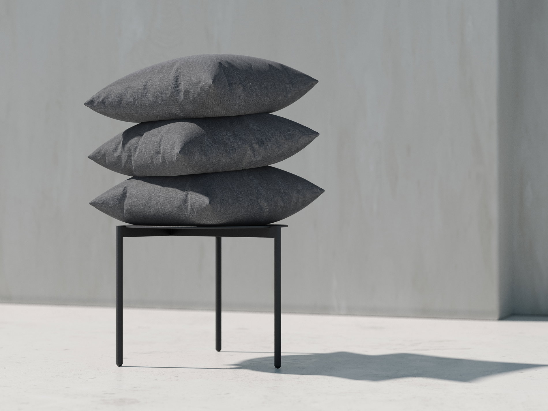 Tkanina szara dymna Detal