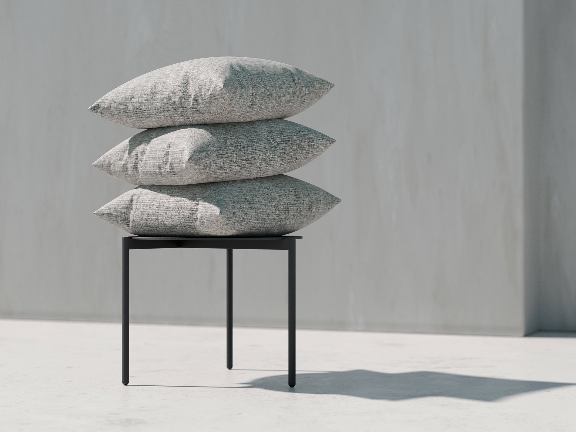 Tkanina Szary melanż Detal