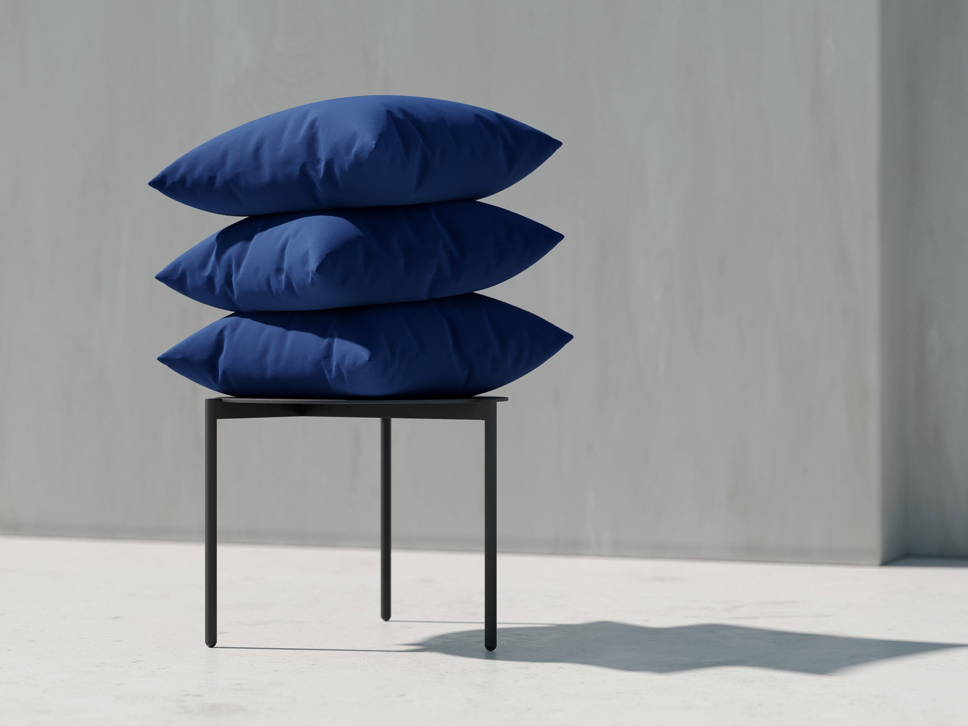 Tkanina niebieska Detal