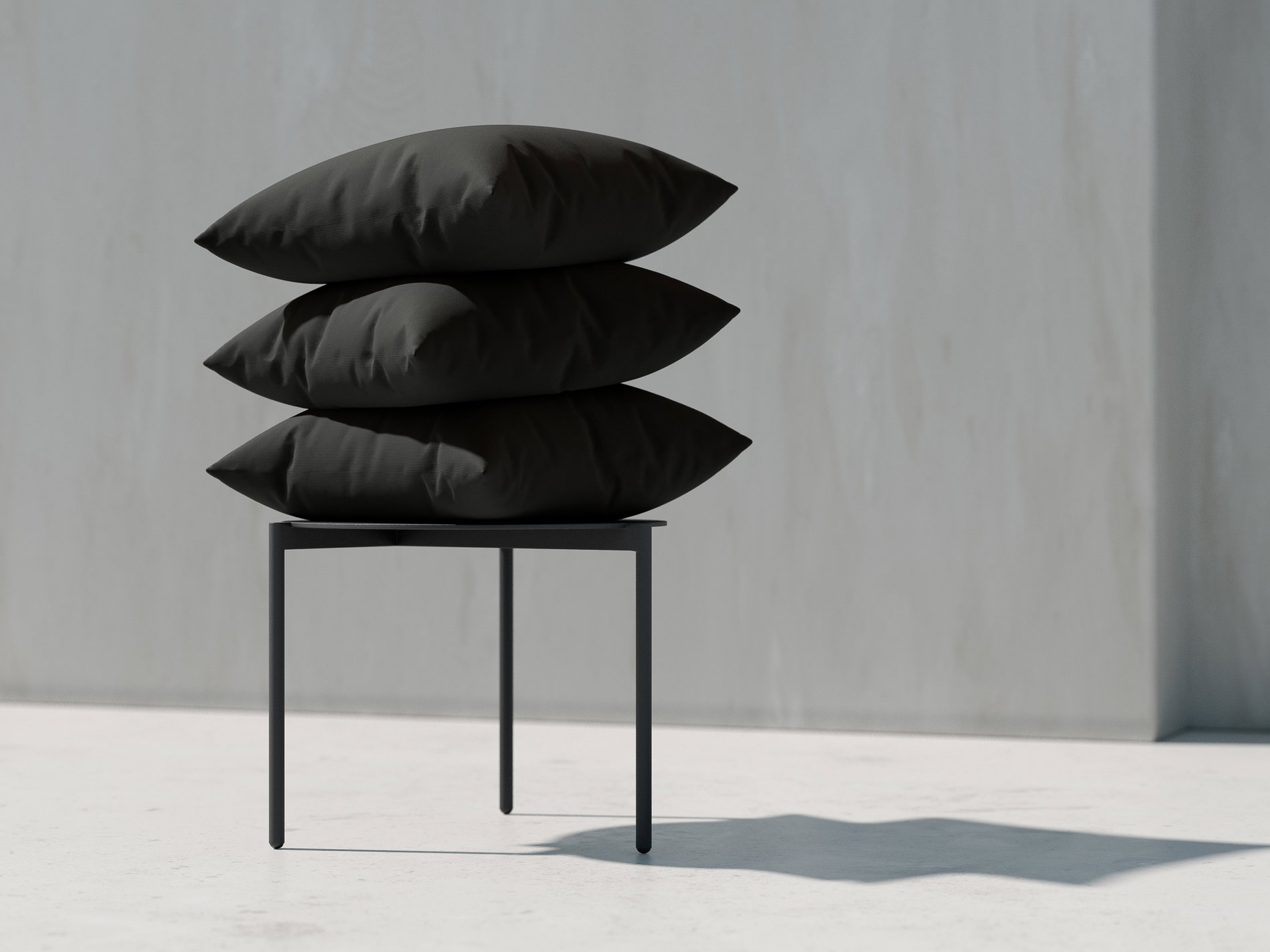 Tkanina czarna Detal