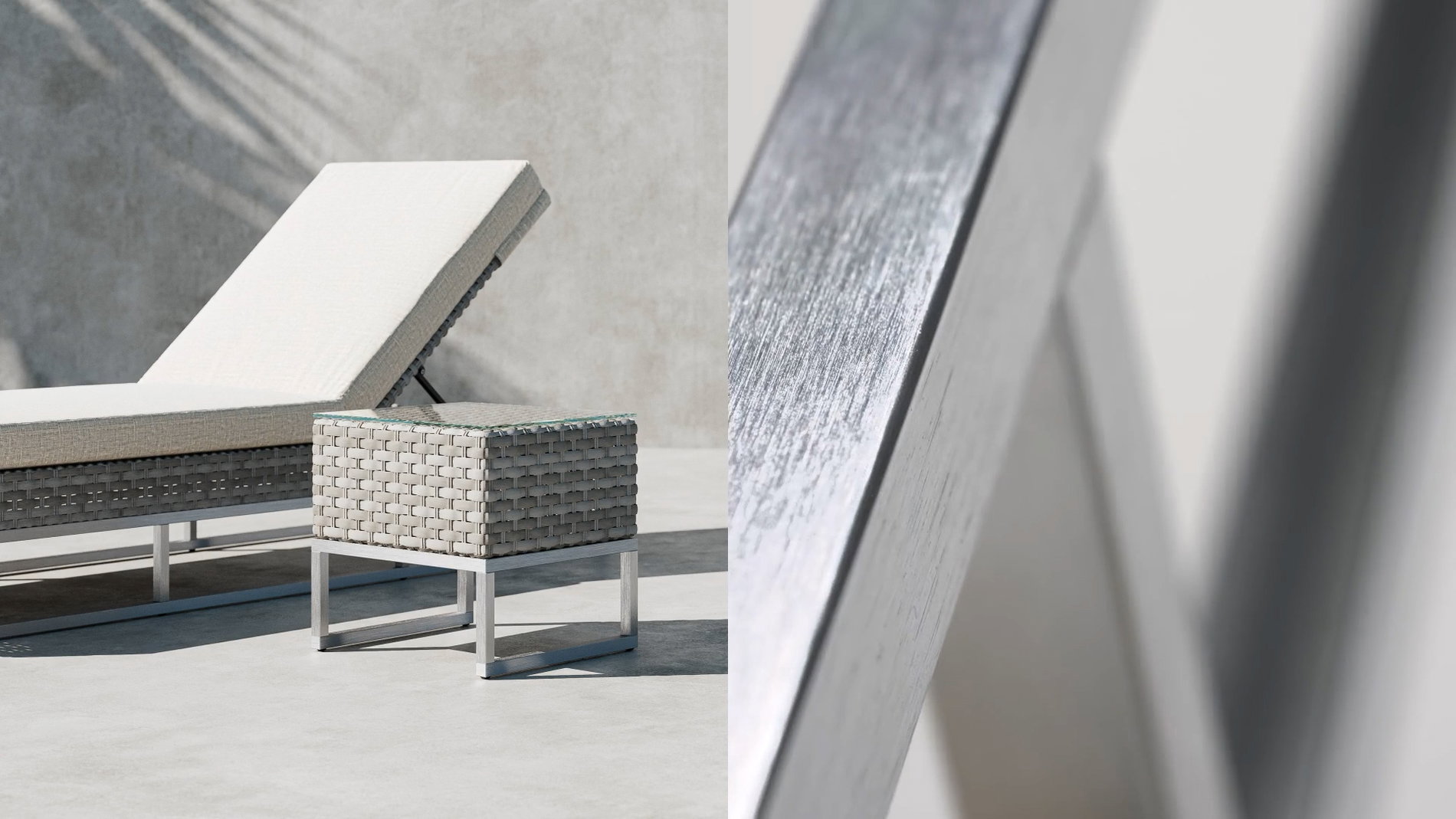 Aluminium Brushed Zbliżenie