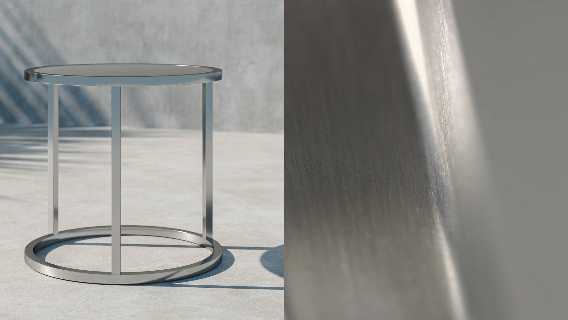 Stal nierdzewna Zbliżenie