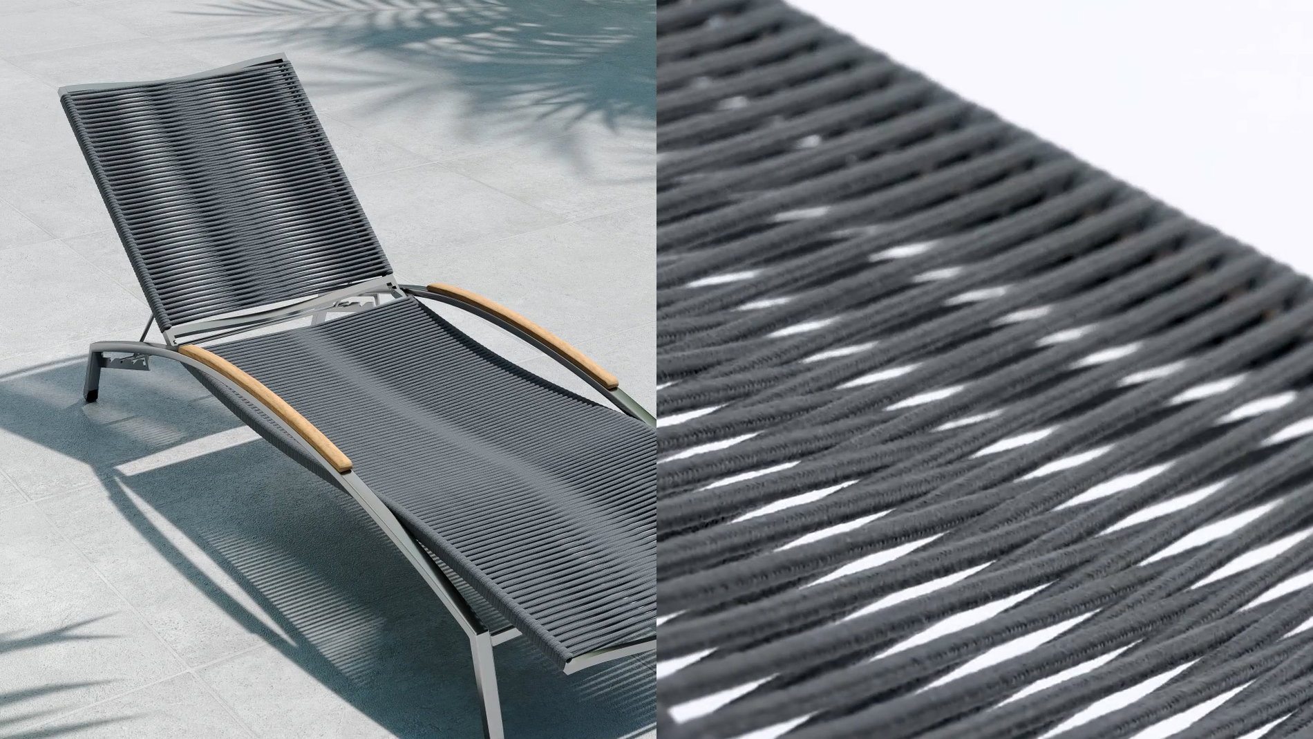 Lina niebiesko-szara Zbliżenie