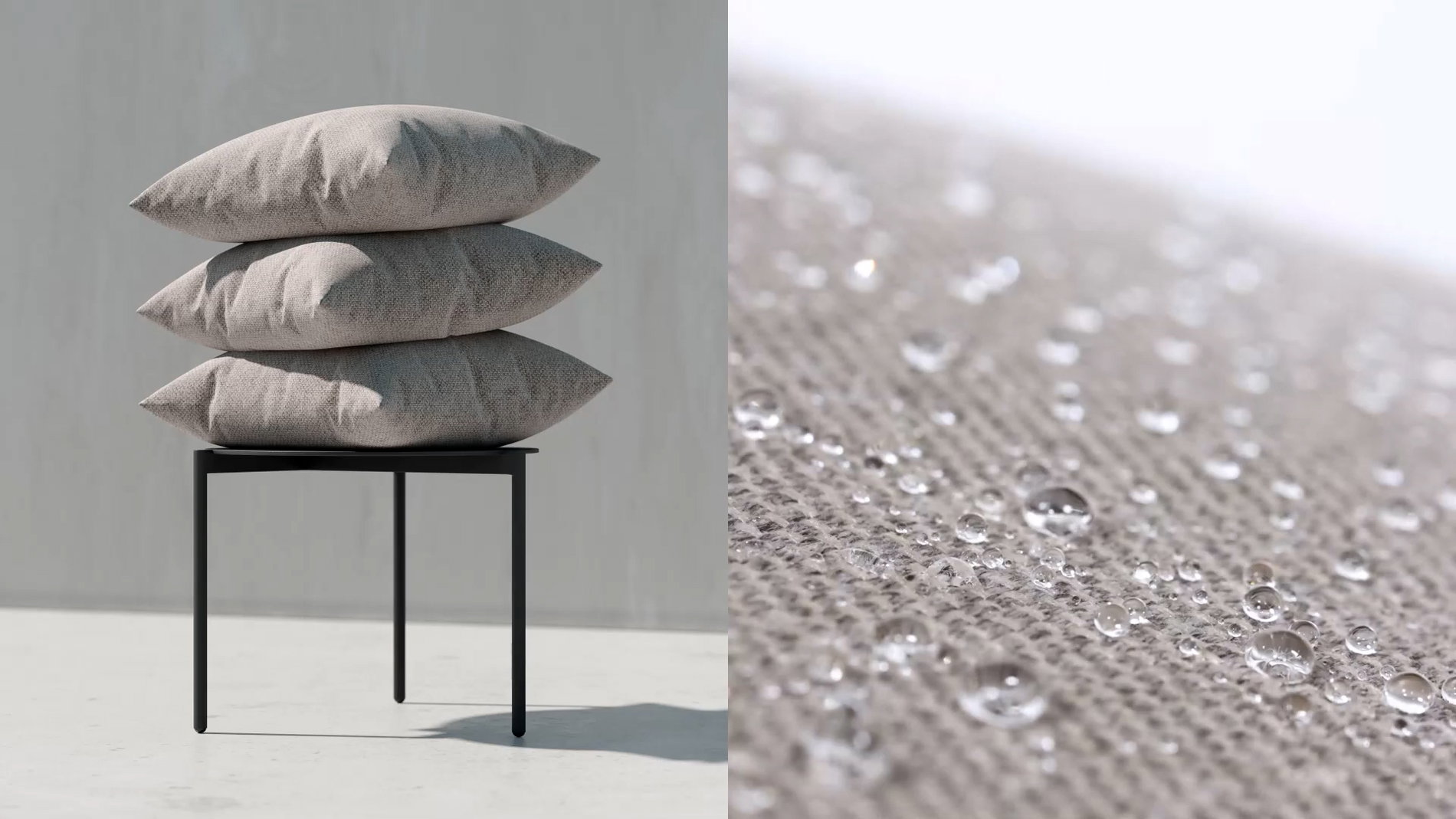 Tkanina Artist Beige Zbliżenie