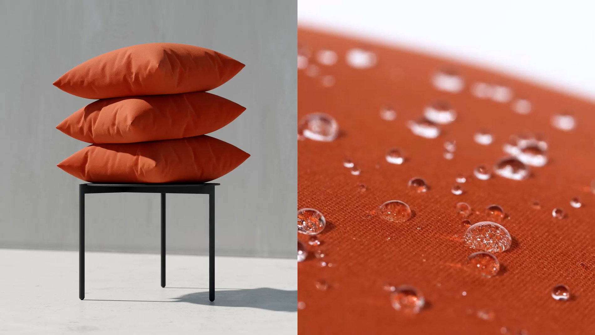 Tkanina Pomarańczowy Zbliżenie